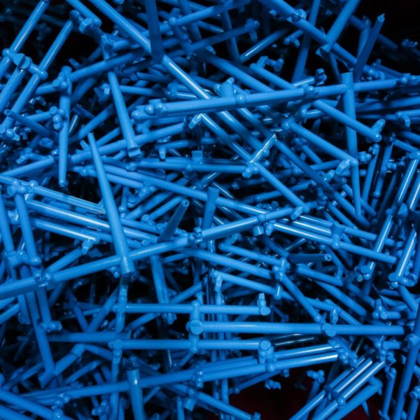 Blue Plastic Scrap Supply Buyer